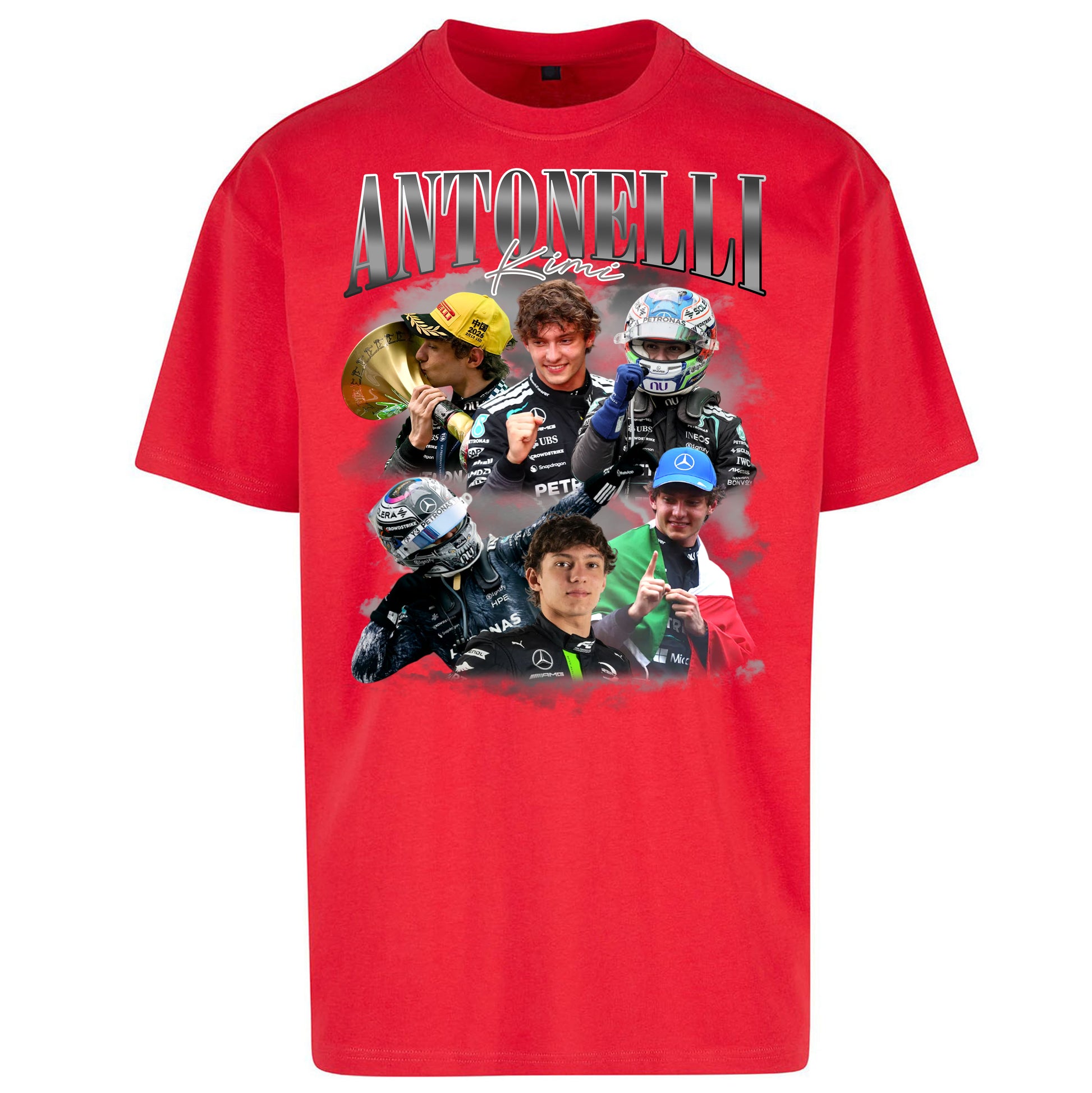 Kimi Antonelli F1 Oversized T Shirt