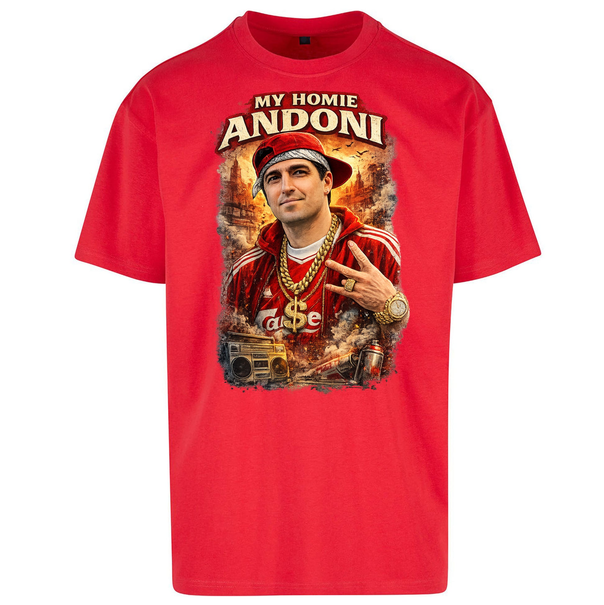 My Homie Andoni Iraola Liverpool Football Oversized Tee 