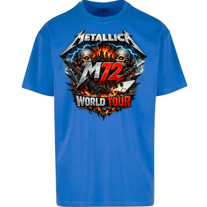 Metallica M72 World Tour Oversized T Shirt