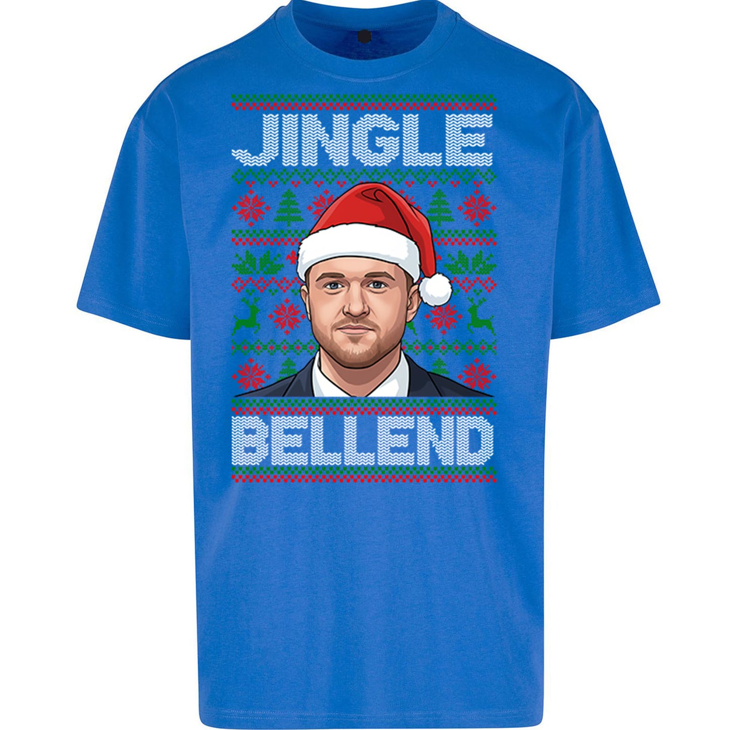 Tommy Robinson Jingle Bell Oversized T Shirt