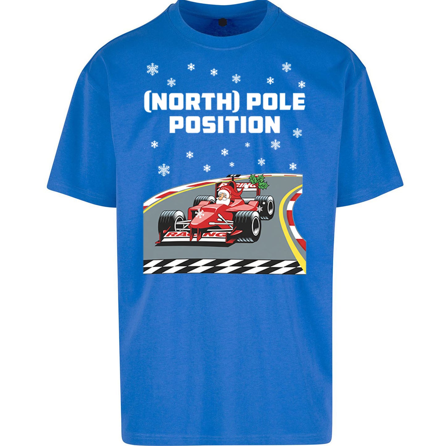 North Pole Christmas Oversized T Shirt