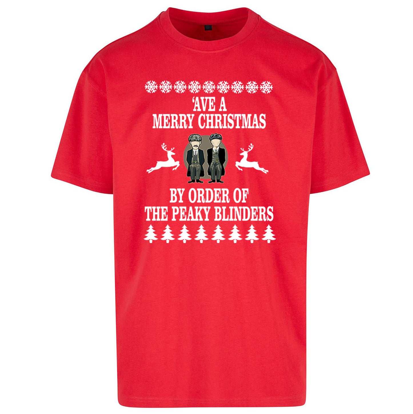 Peaky Blinders Christmas Oversized T Shirt