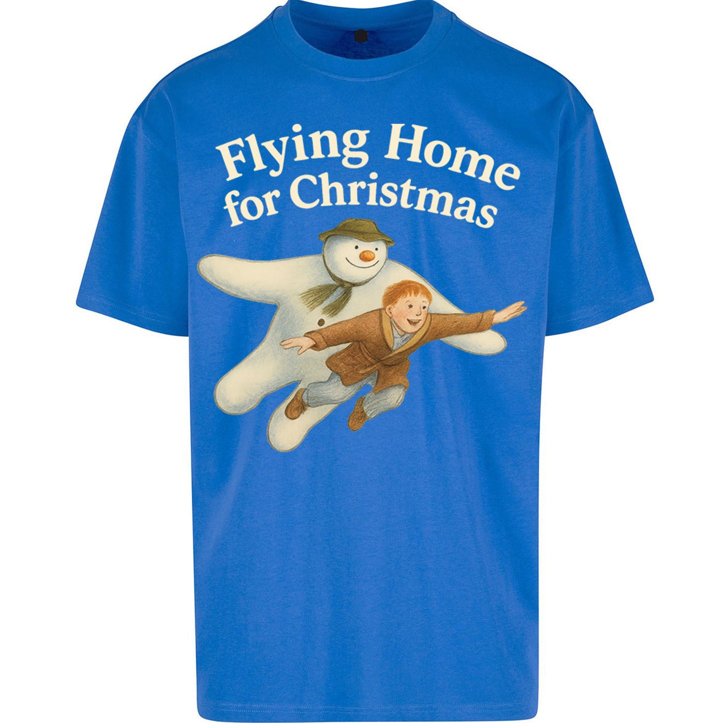 The Snowman Movie Christmas Oversized T Shirt
