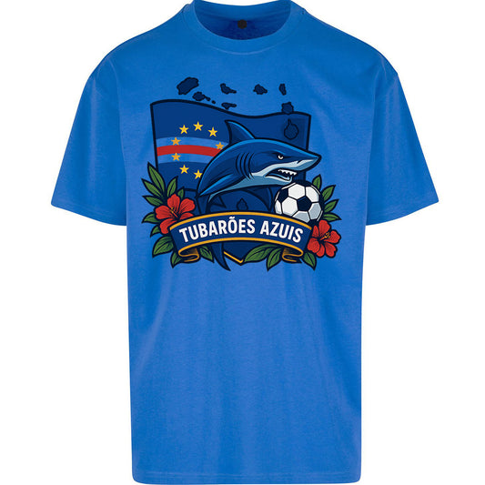 Cape Verde Football Oversized T Shirt