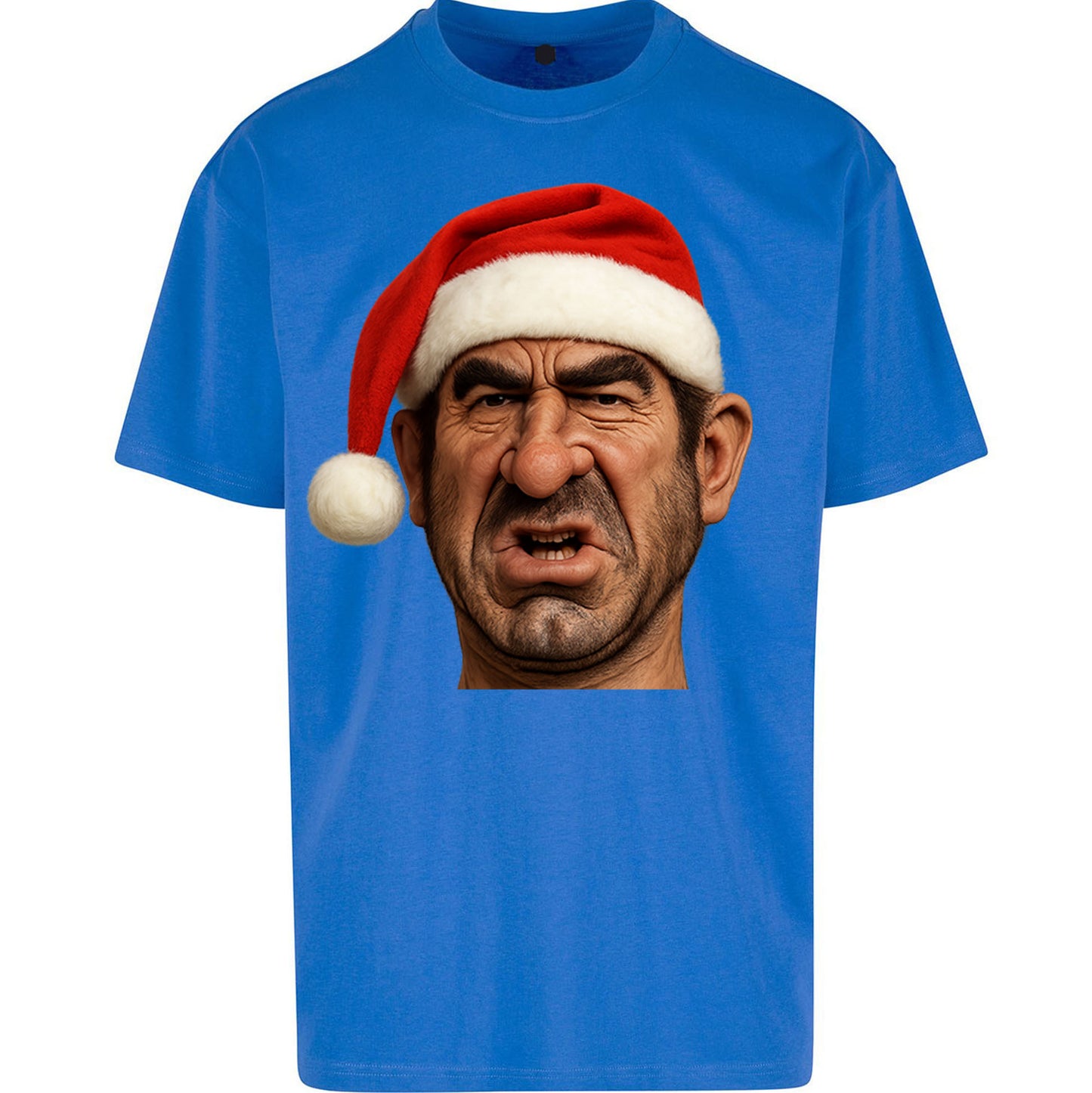 Eric Cantona Xmas Oversized T Shirt