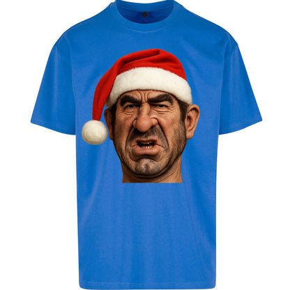 Eric Cantona Xmas Oversized T Shirt