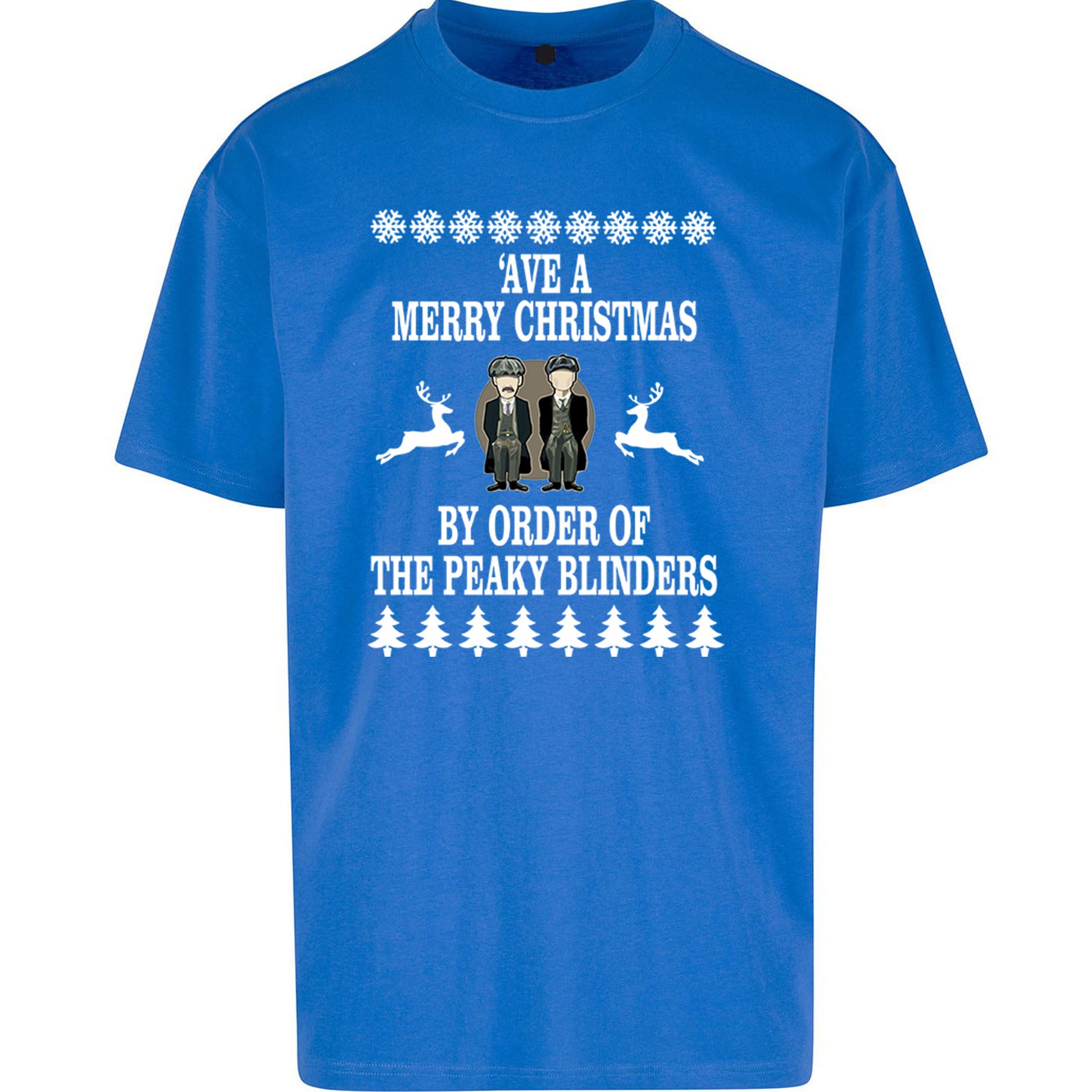 Peaky Blinders Christmas Oversized T Shirt