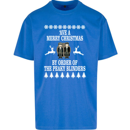 Peaky Blinders Christmas Oversized T Shirt