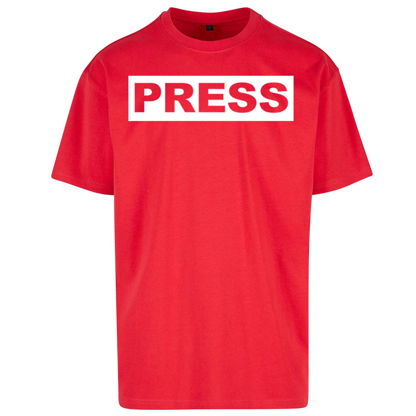 PRESS Palestine Inspired By Journalist Motaz Azaiza Oversized T Shirt