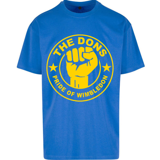 AFC Wimbledon Football Oversized T Shirt