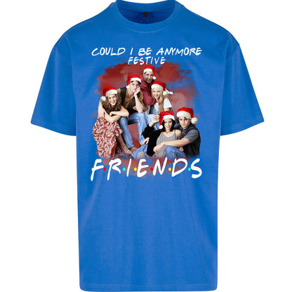 Friends Christmas Oversized T Shirt