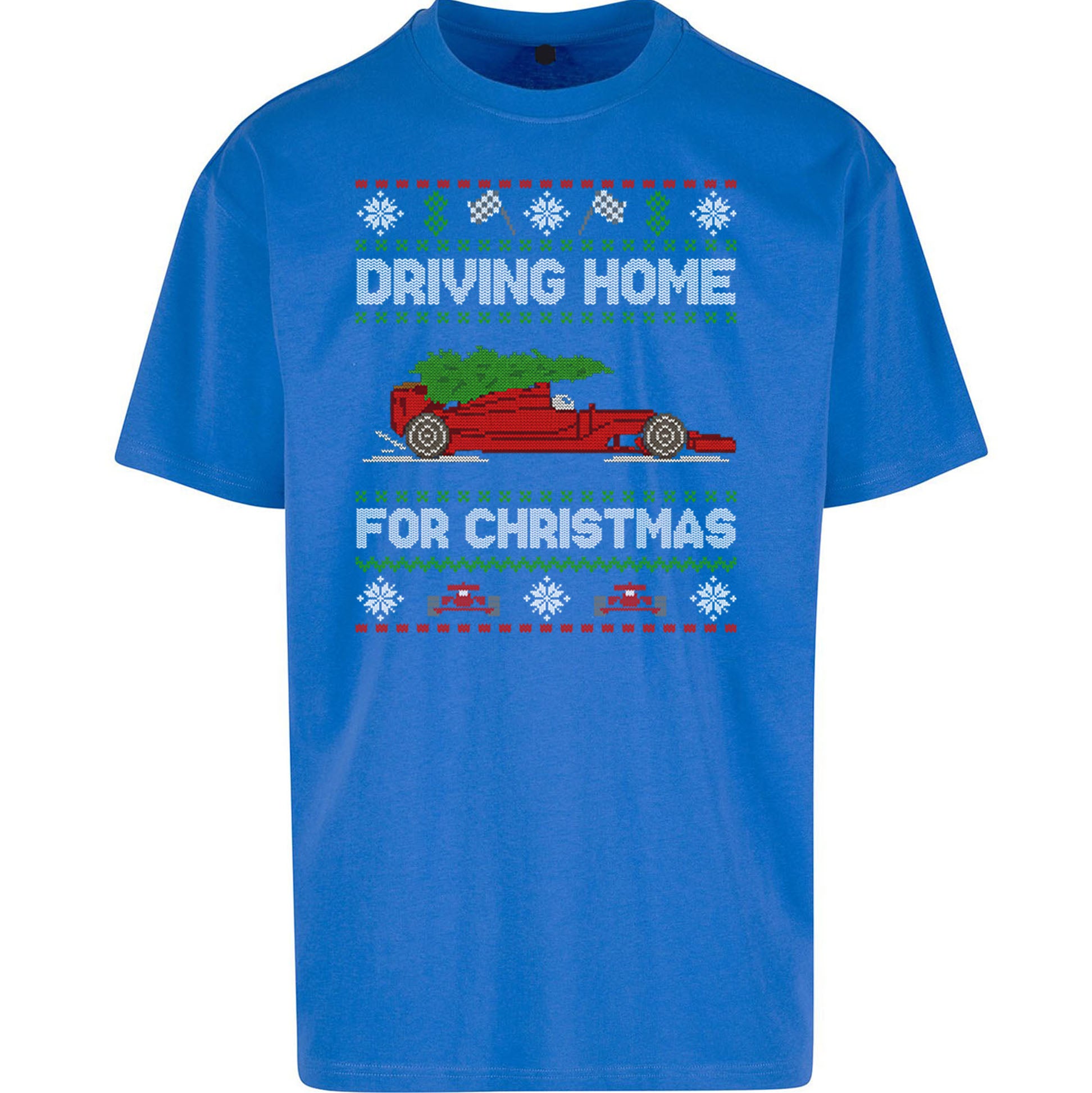 F1 Christmas Oversized T Shirt