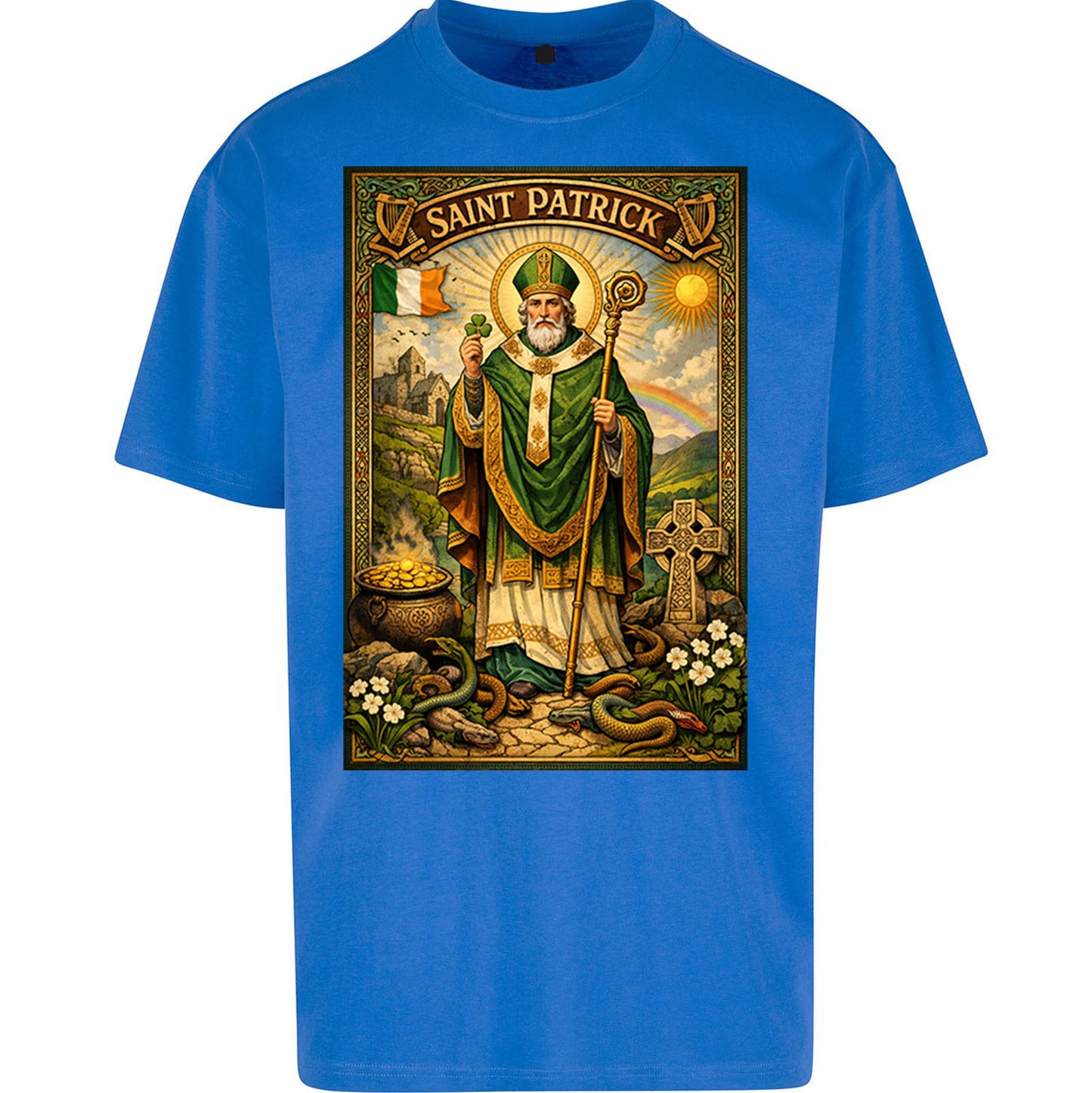 Saint Patrick Oversized T Shirt