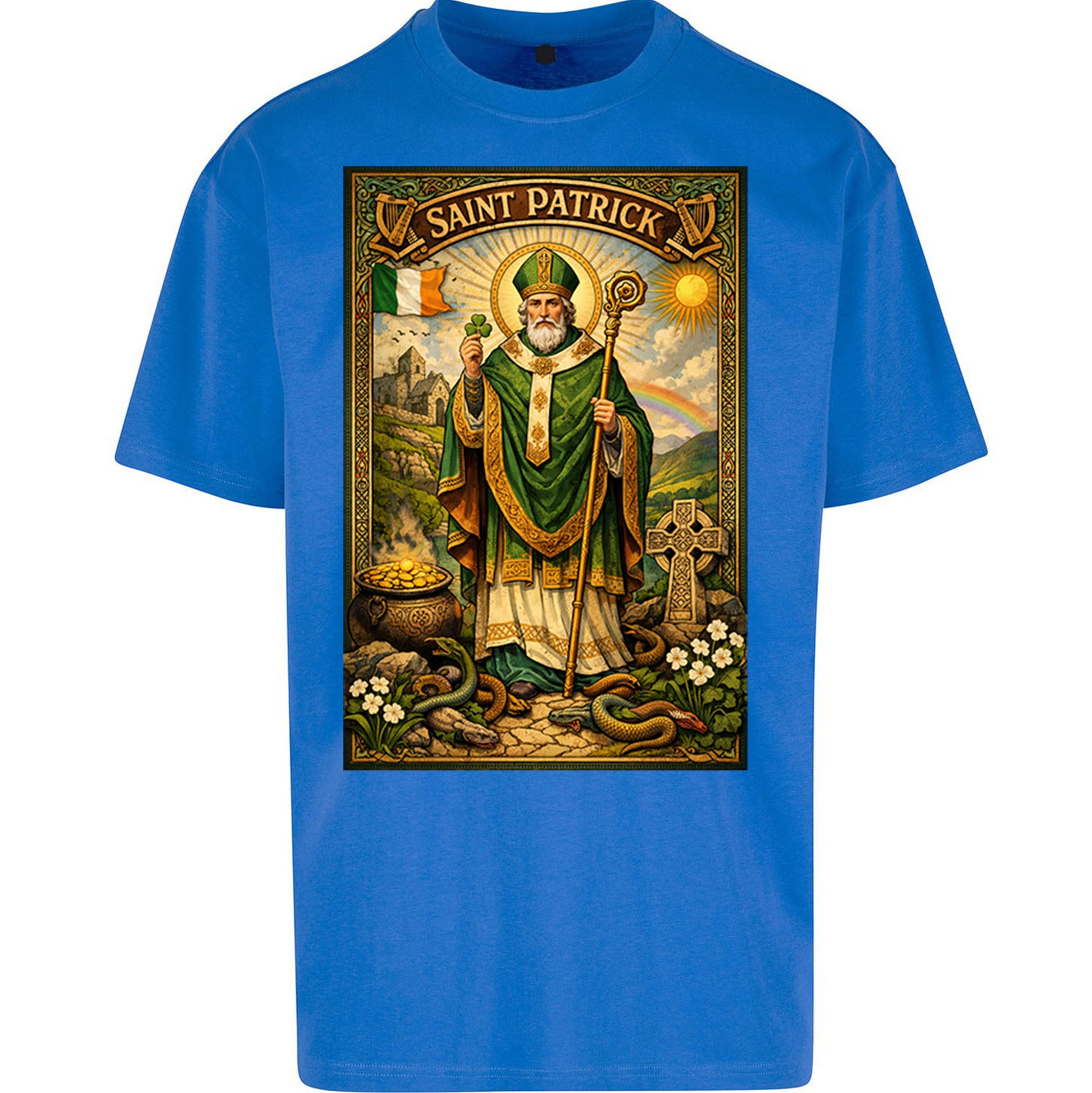 Saint Patrick Oversized T Shirt