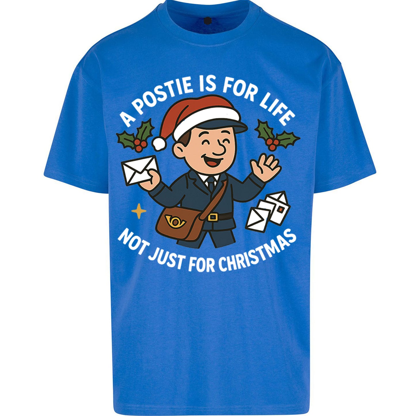 Postie Christmas Oversized T Shirt
