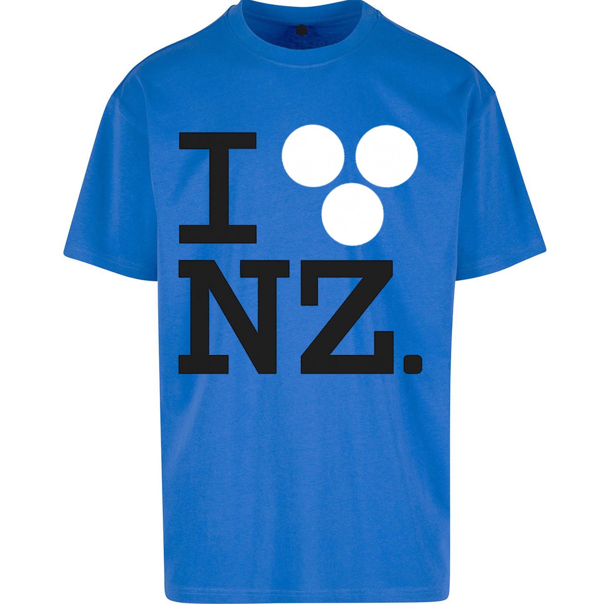 I Love NZ Orlando Bloom Huffer Oversized T Shirt