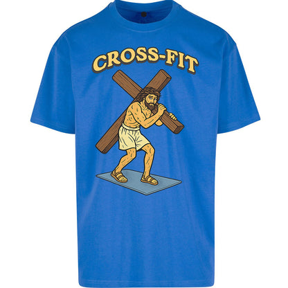 Jesus Cross Fit Oversized T Shirt