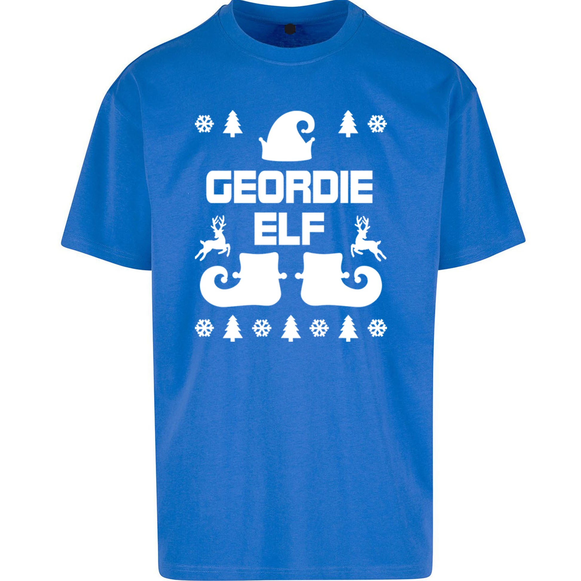 Geordie Christmas Oversized T Shirt