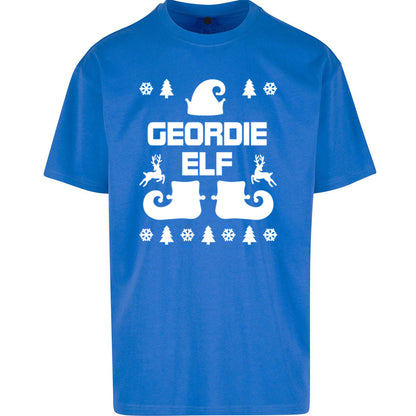 Geordie Christmas Oversized T Shirt