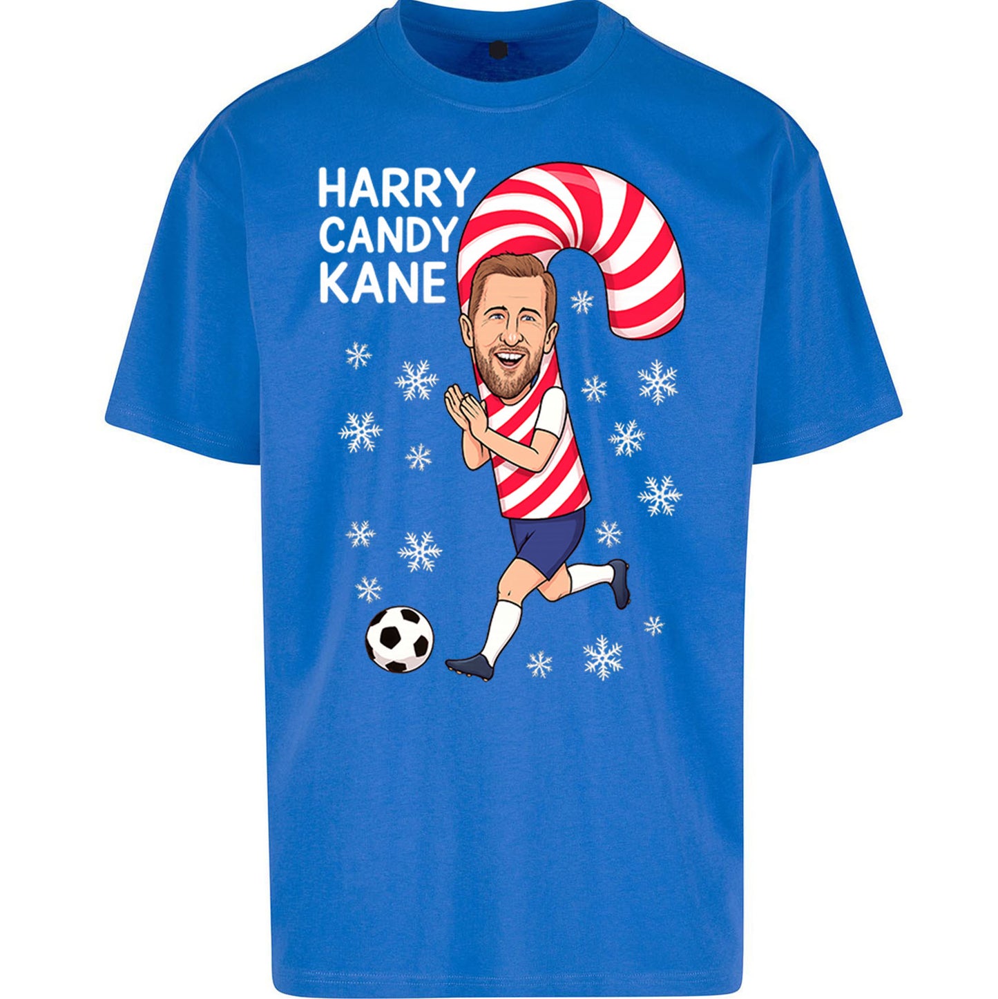 Harry Kane Christmas Oversized T Shirt