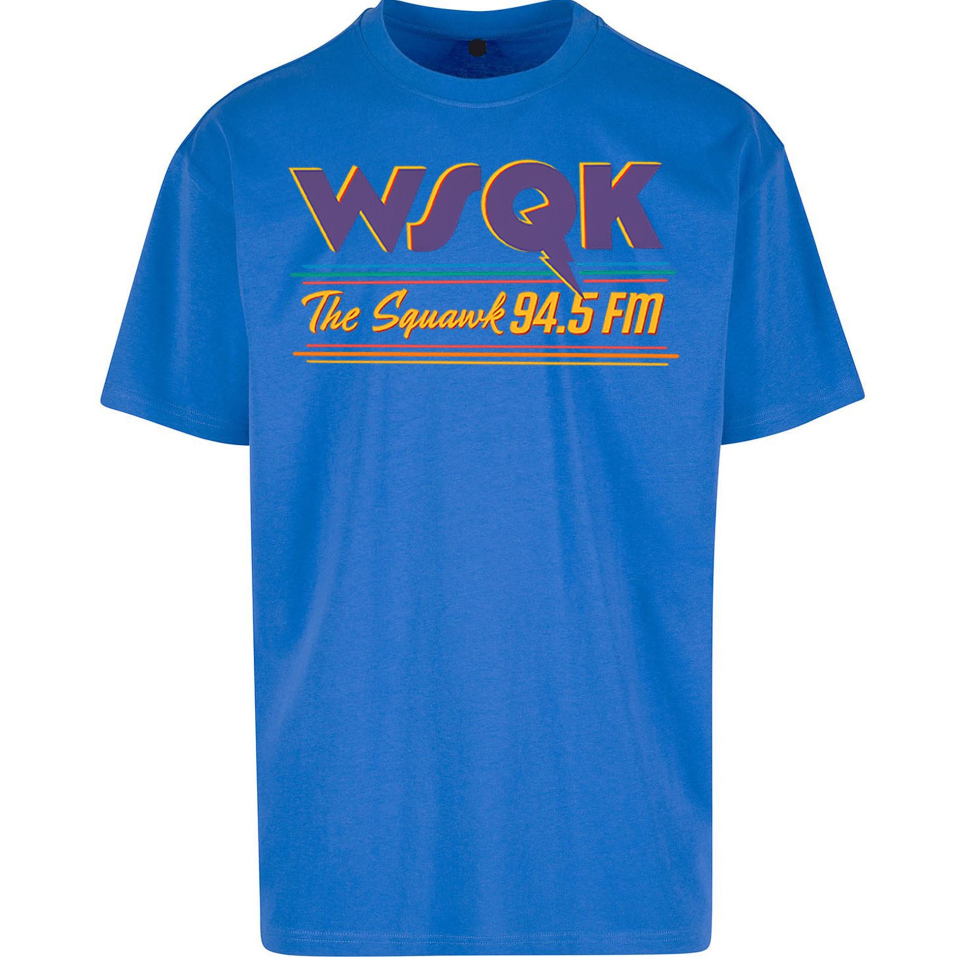 WSQK The Squawk Stranger Things Oversized T Shirt
