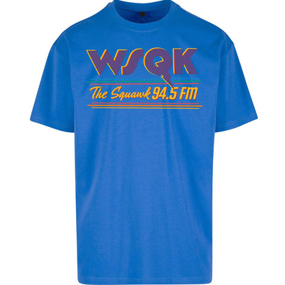 WSQK The Squawk Stranger Things Oversized T Shirt