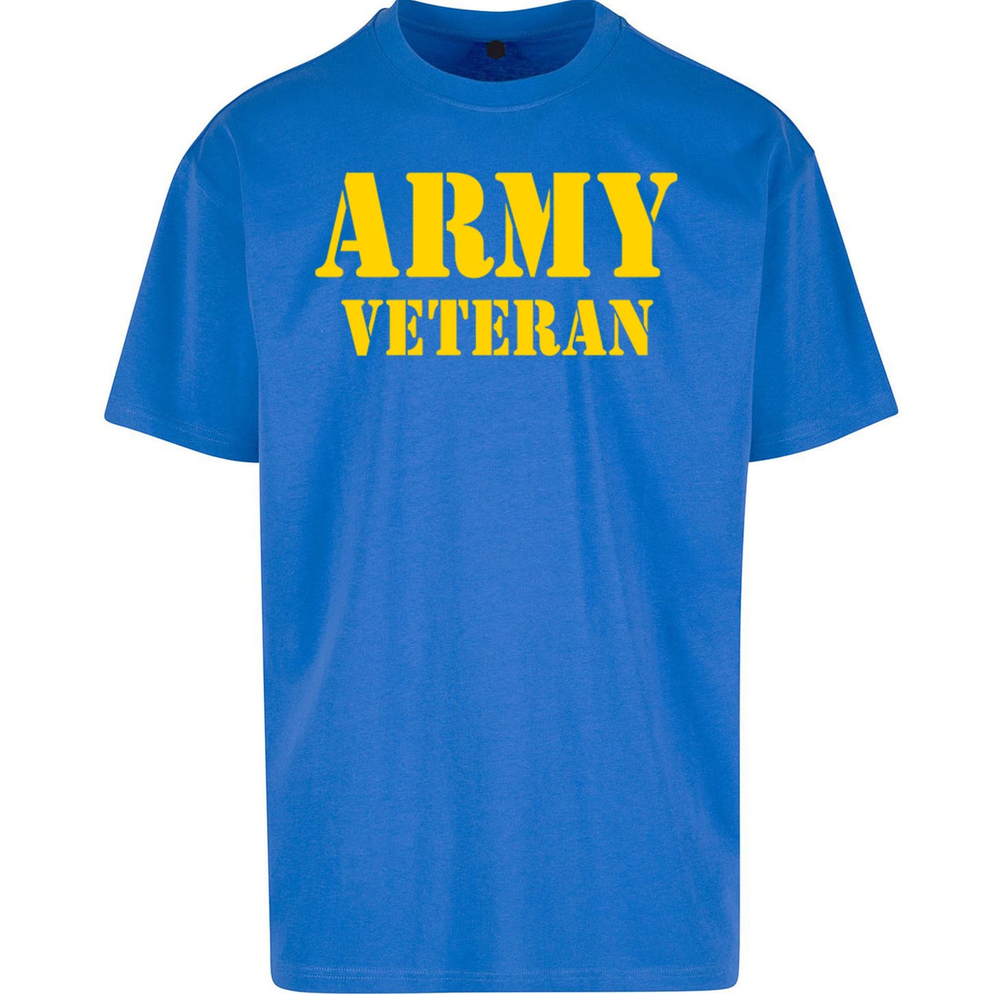 Army Veteran Oversized T Shirt