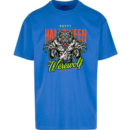 Halloween Werewolf Oversized T Shirt