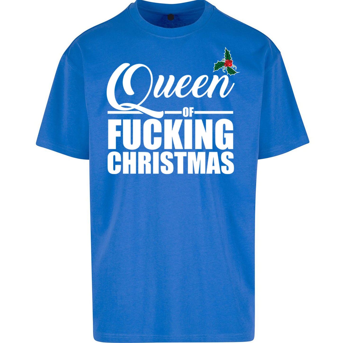 Nice Until Proven Naughty Oversized T Shirt