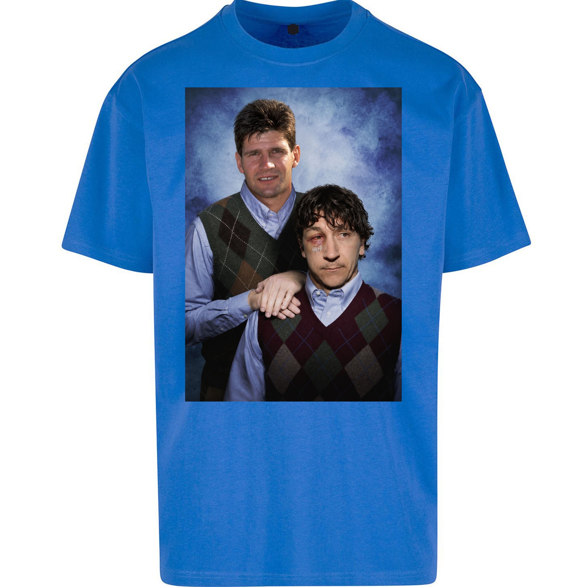 Brian Laws Ivano Bonetti Grimsby Town Step Brothers Oversized T Shirt