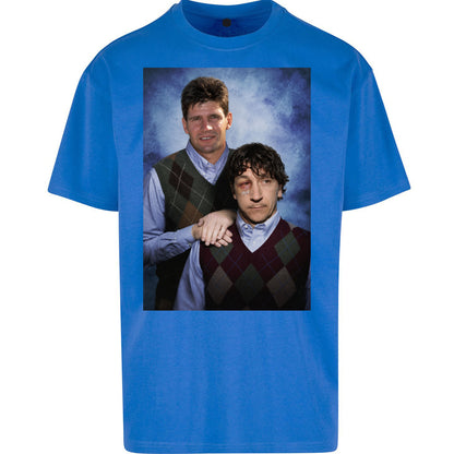 Brian Laws Ivano Bonetti Grimsby Town Step Brothers Oversized T Shirt