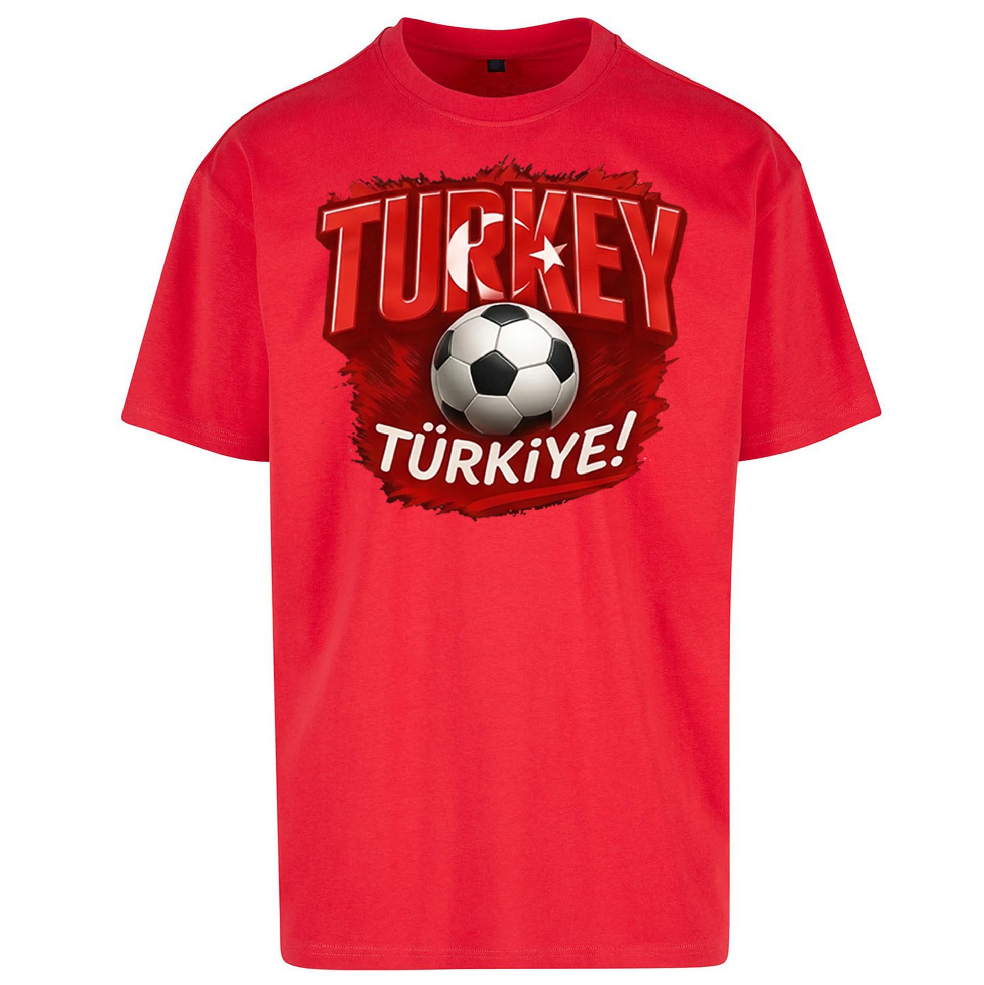 Turkey Retro World Cup Oversized T Shirt