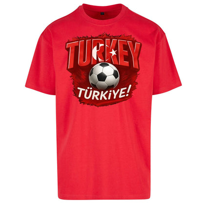 Turkey Retro World Cup Oversized T Shirt