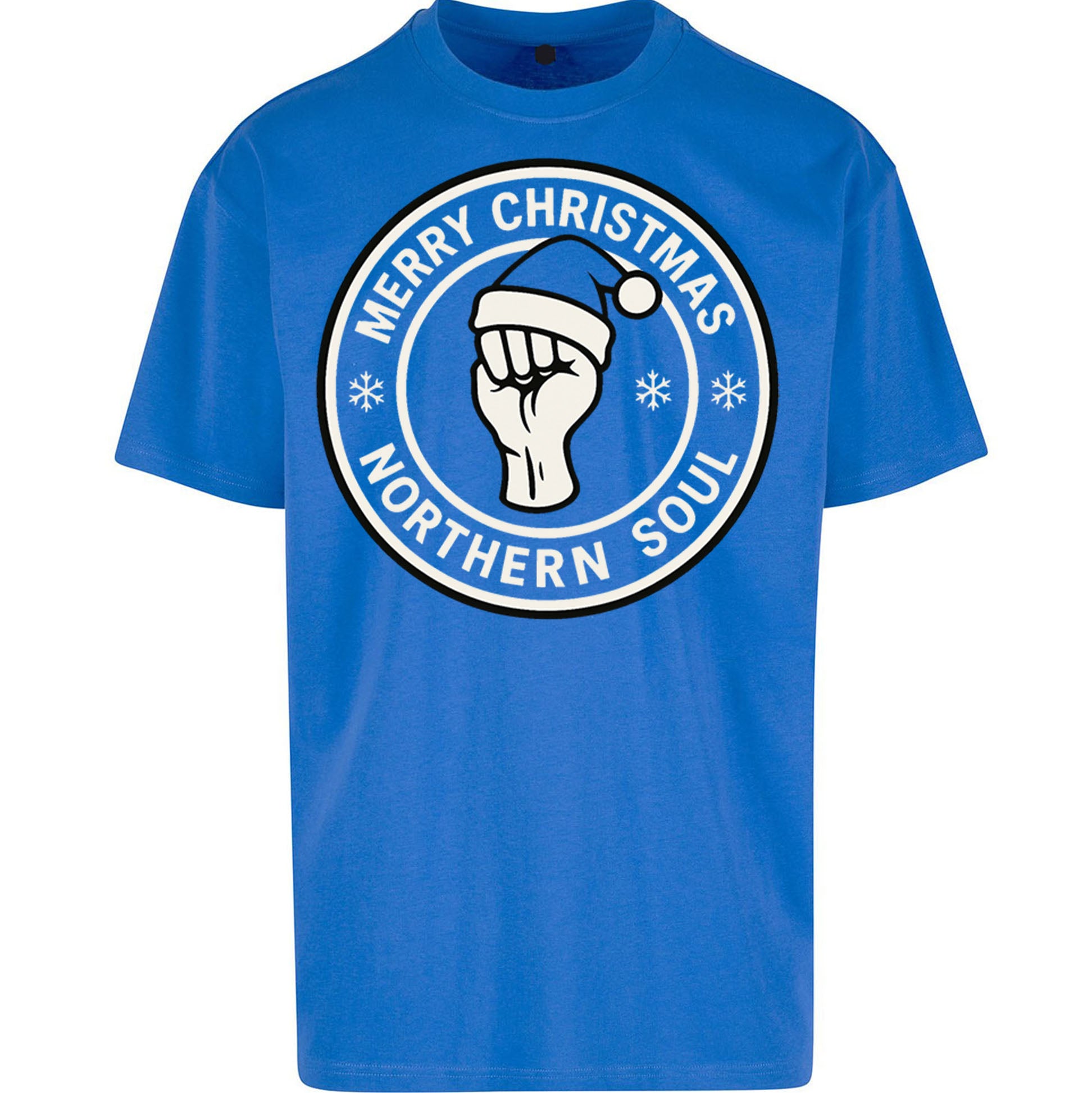 Merry Christmas Northern Soul Oversized T Shirt