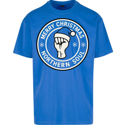 Merry Christmas Northern Soul Oversized T Shirt