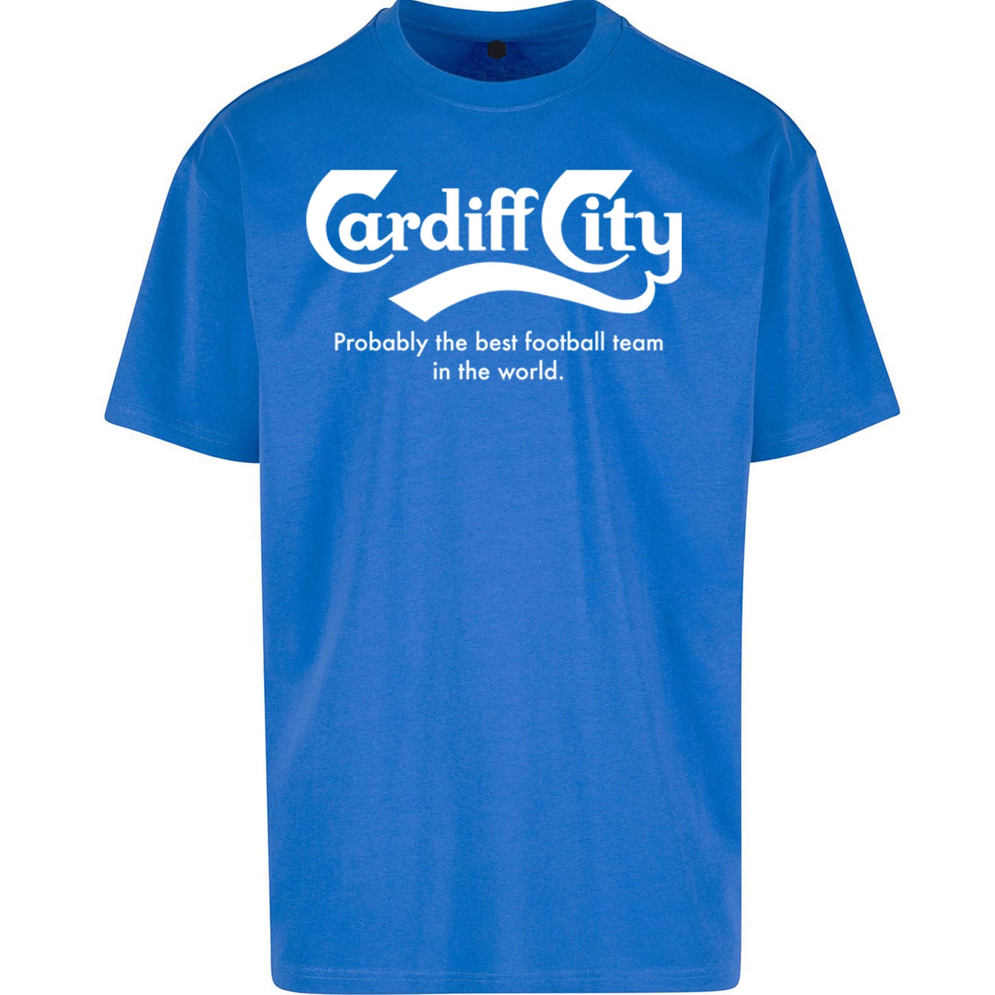 Cardiff City FC Football Oversized T Shirt 