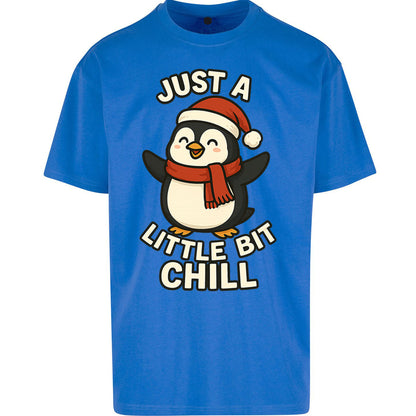 Penguin Christmas Oversized T Shirt