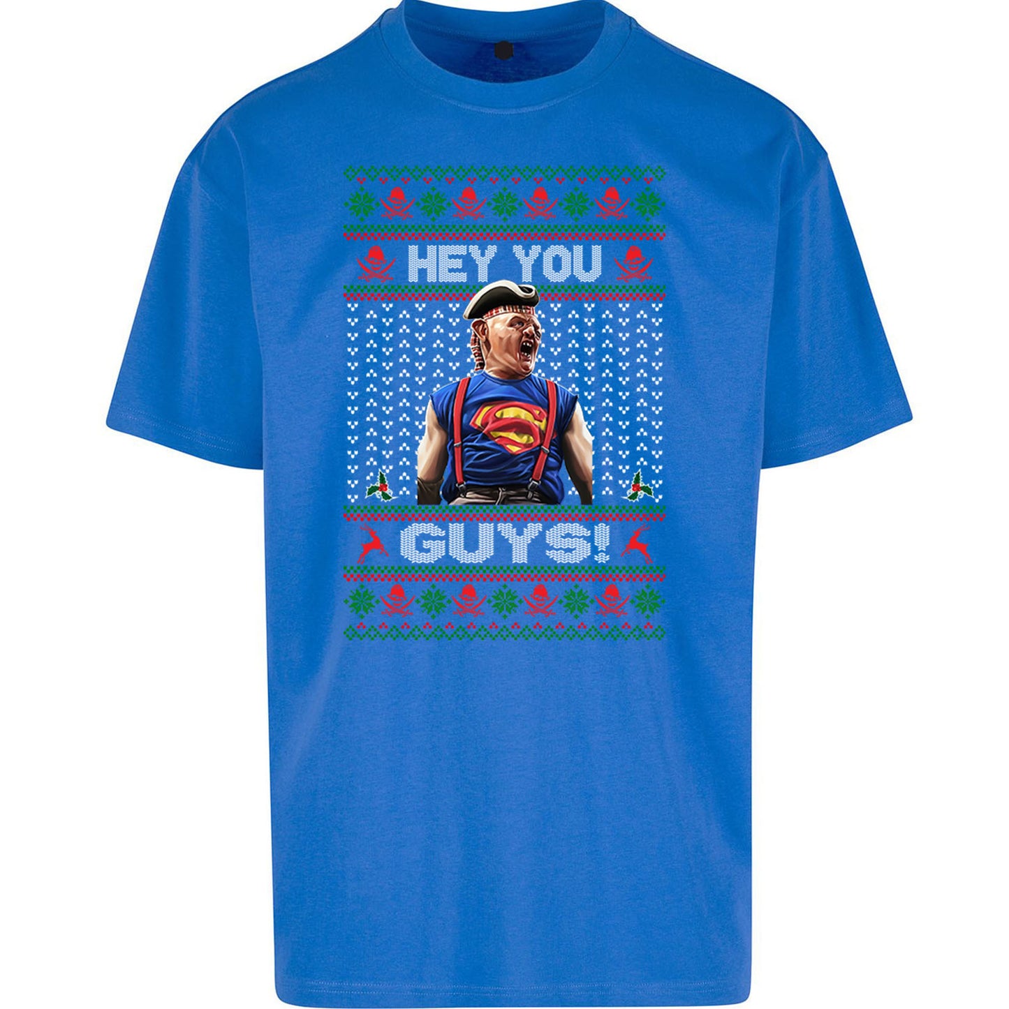 Goonies Sloth Christmas Oversized T Shirt