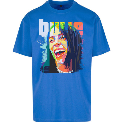 Billie Eilish Painting Oversized T Shirt