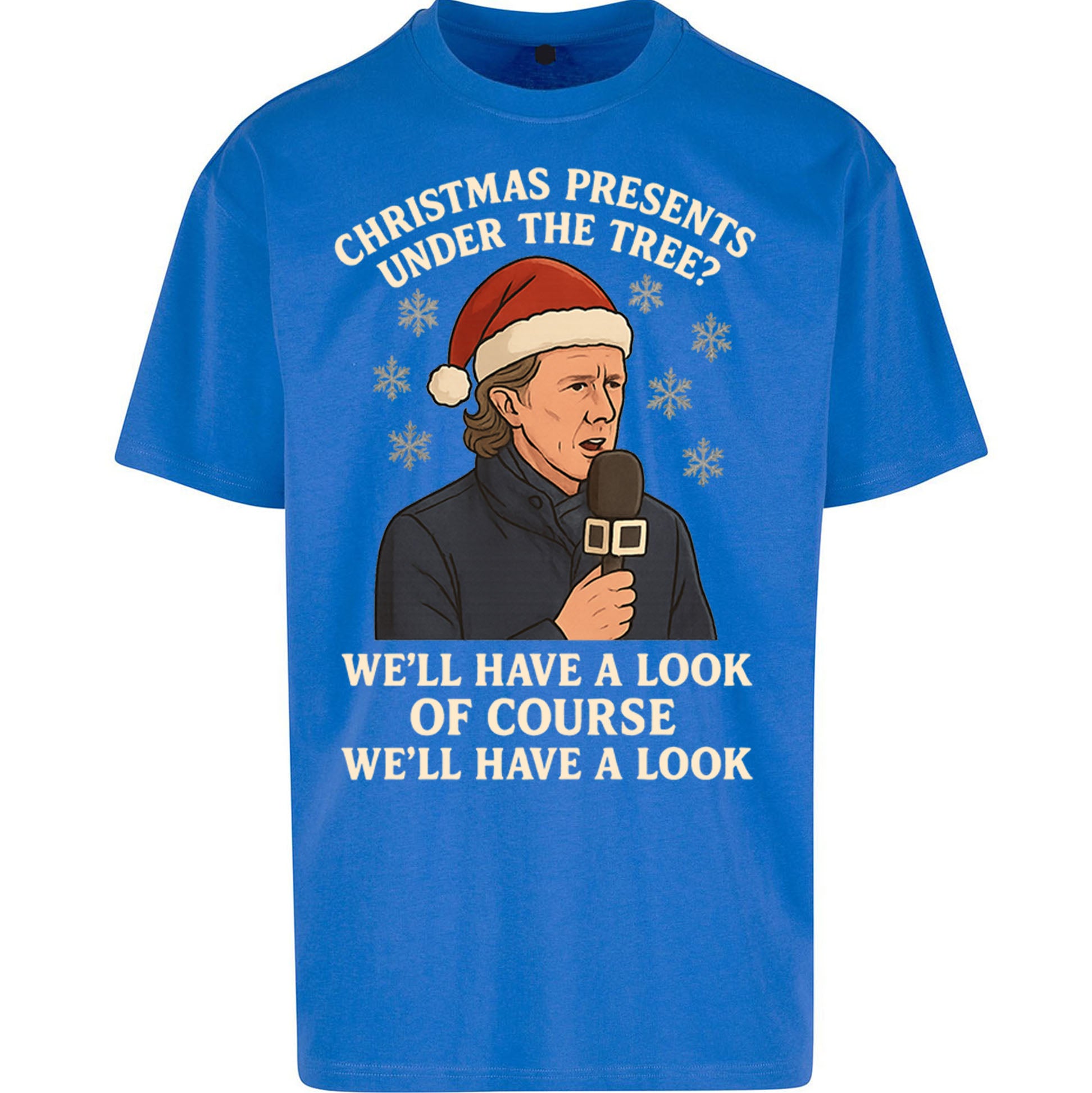 Steve McManaman Christmas Oversized T Shirt