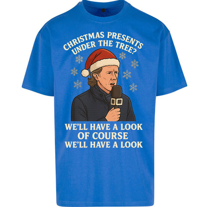 Steve McManaman Christmas Oversized T Shirt