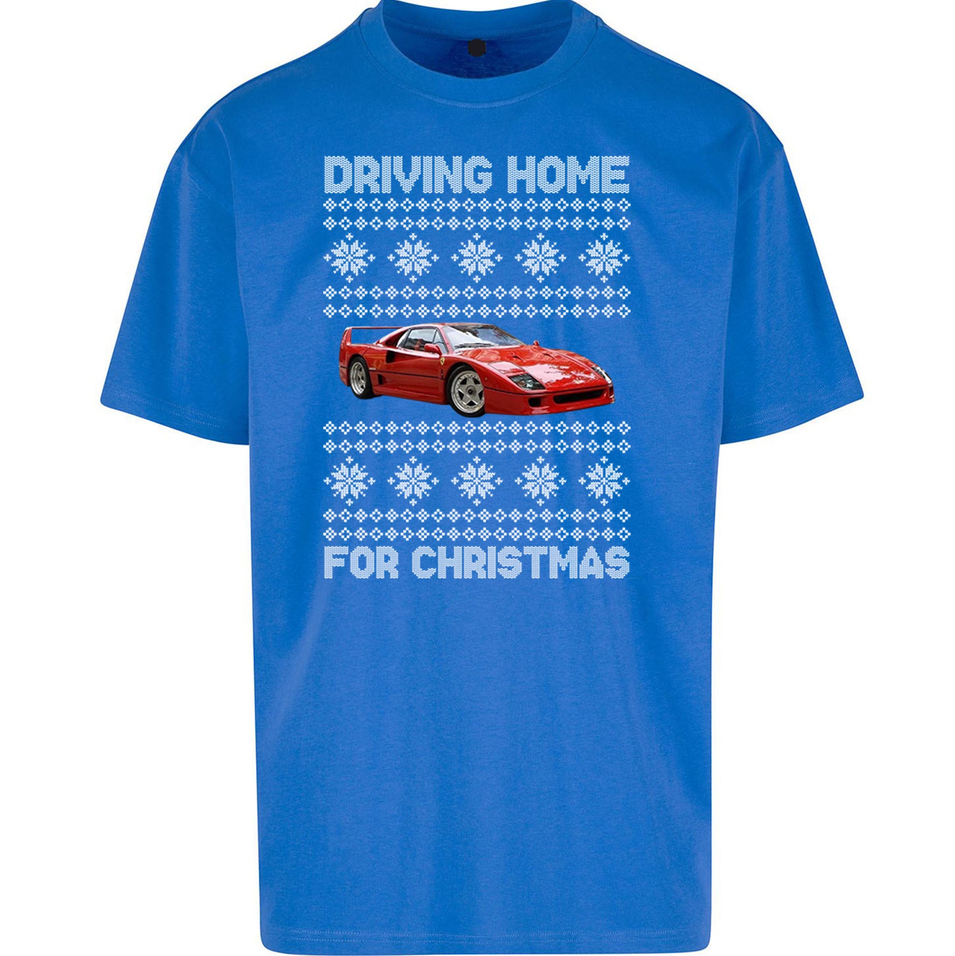 Formula 1 Christmas Oversized T Shirt