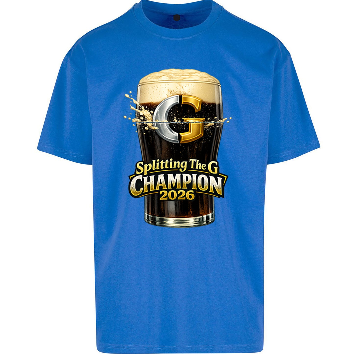 Splitting The G Champion - Oversized T Shirt