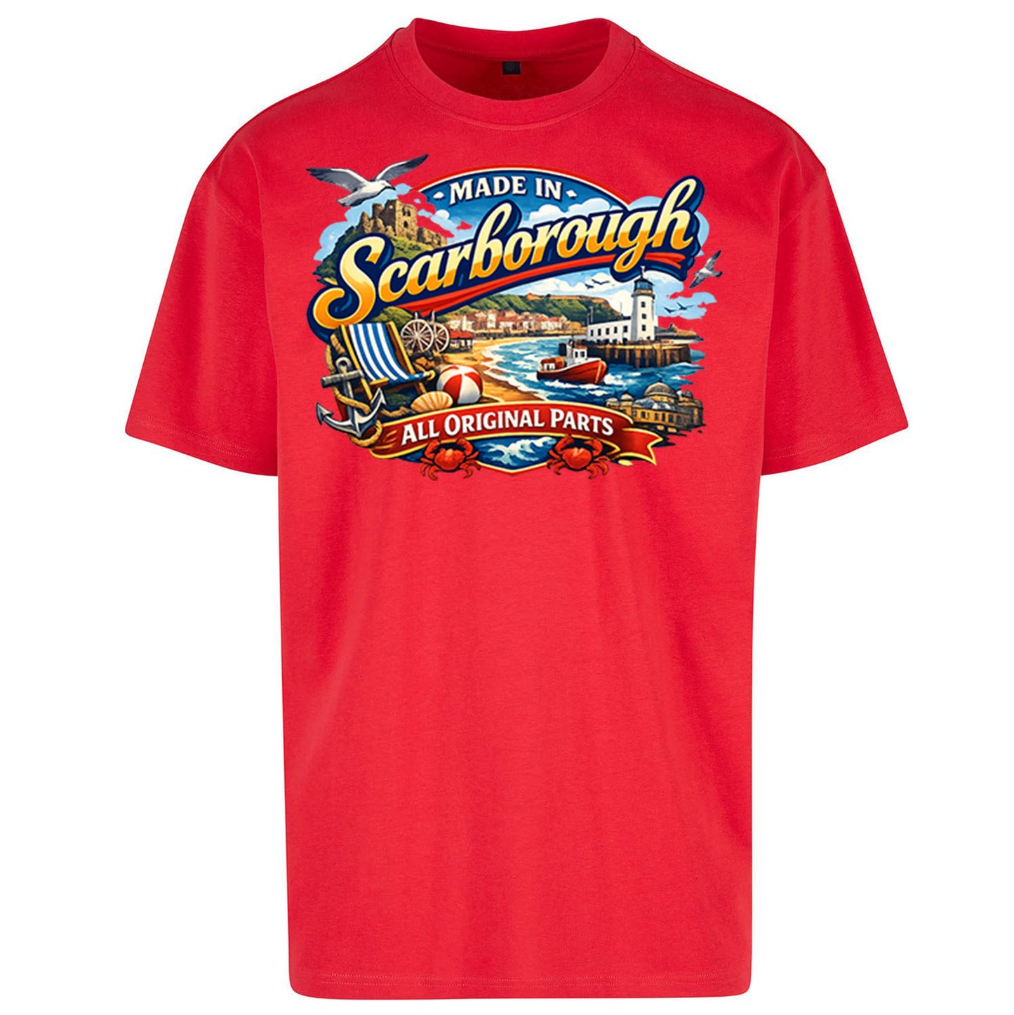 Made In Scarborough All Original Parts Oversized T Shirt
