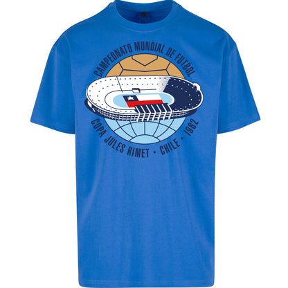 Chile 1962 Retro World Cup Oversized T Shirt