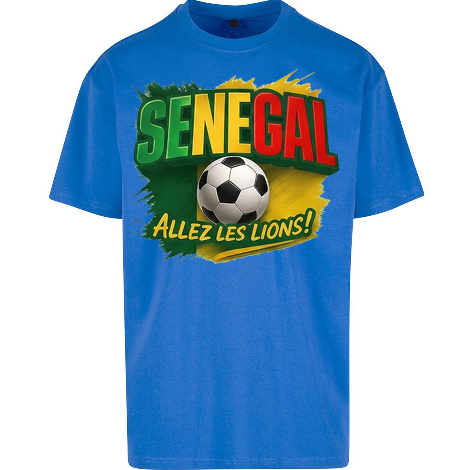 Senegal Retro World Cup Oversized T Shirt