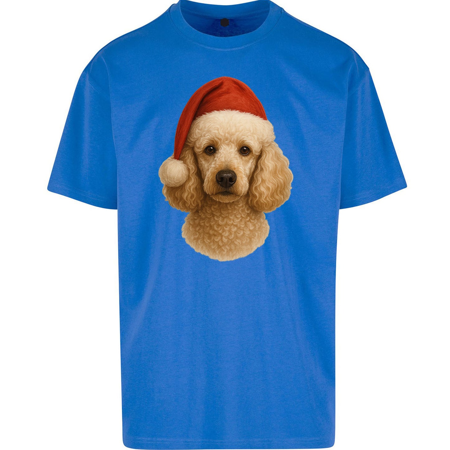 Poodle Face Oversized T Shirt
