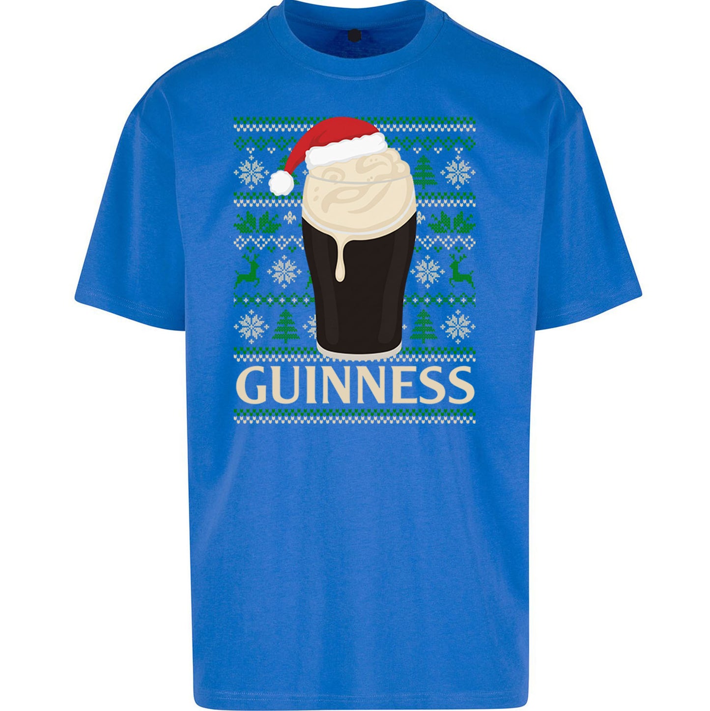 Guinness Christmas Oversized T Shirt