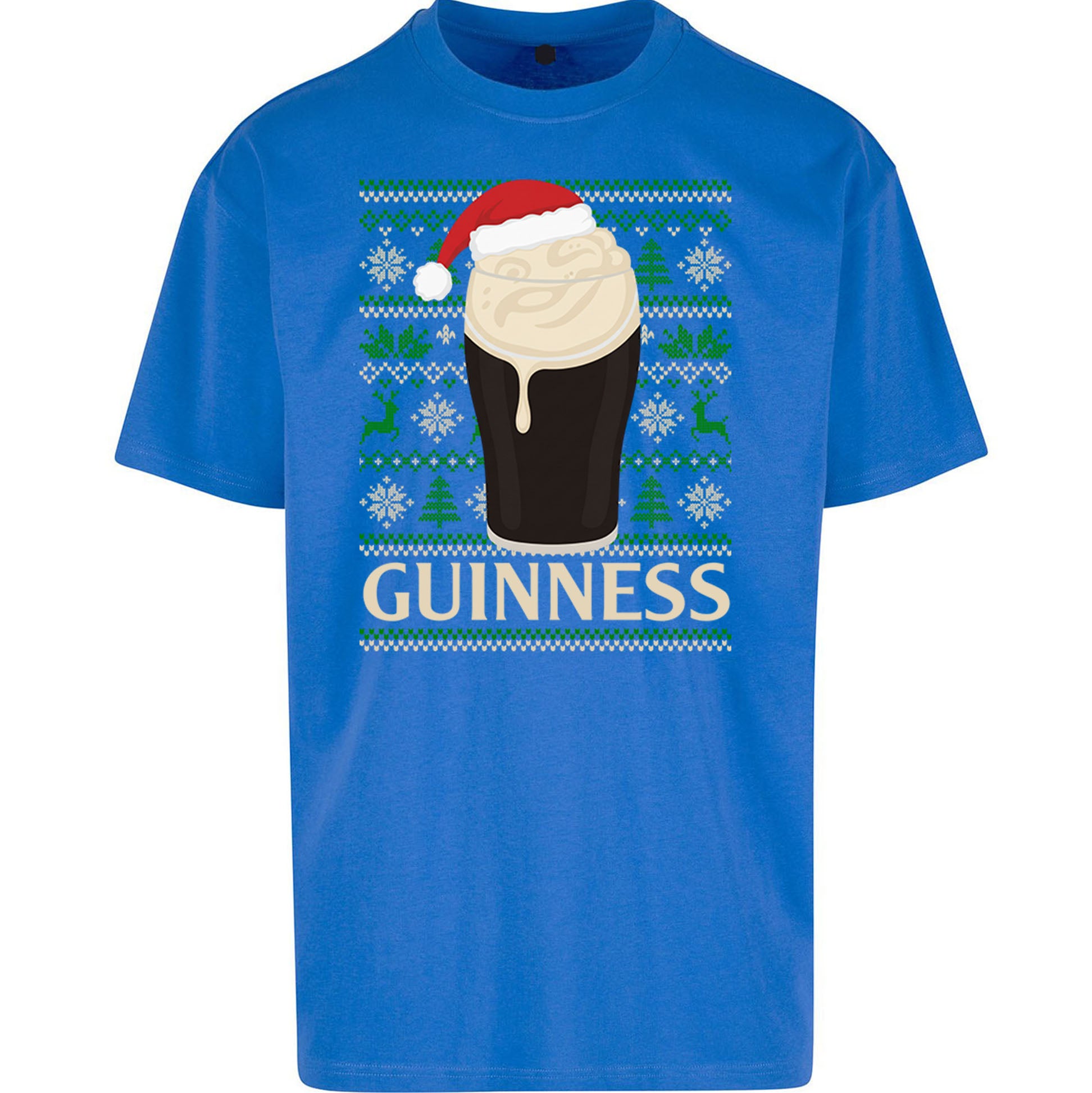 Guinness Christmas Oversized T Shirt