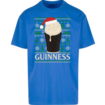 Guinness Christmas Oversized T Shirt